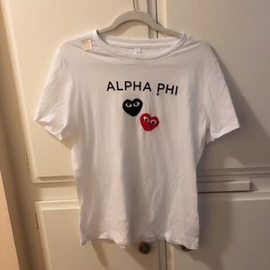 Alpha Phi Comme de Garçon Top